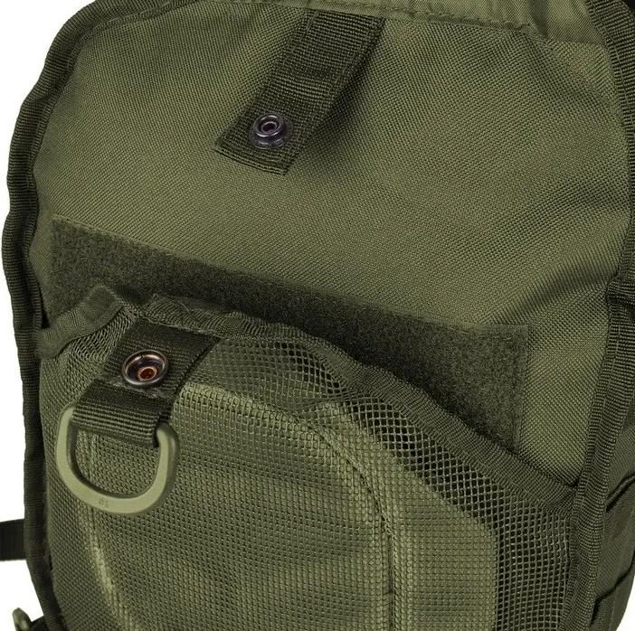 Рюкзак універсальний Mil-Tec One Strap Asmault 10 л Оливковий (14059101) - фото 9