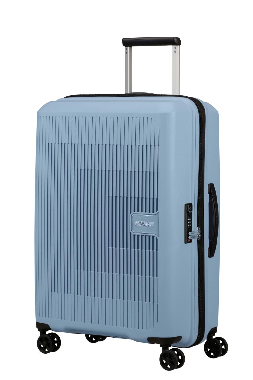 Чемодан American Tourister AEROSTEP 67x46x26/29 см Серый (MD8*08002) - фото 1