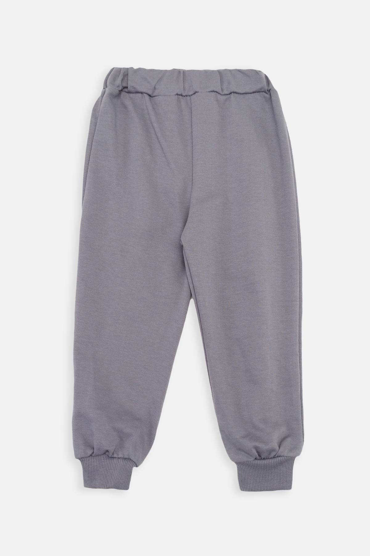 Штаны спортивные для мальчика 104 см Темно-серый (SKT001046015)