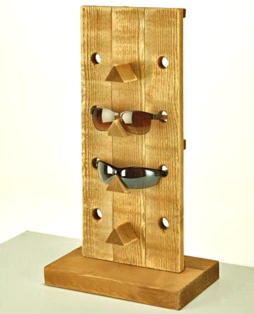 Органайзер для очков из дерева Боджили 4 Сиена (ОЧК-404705)
