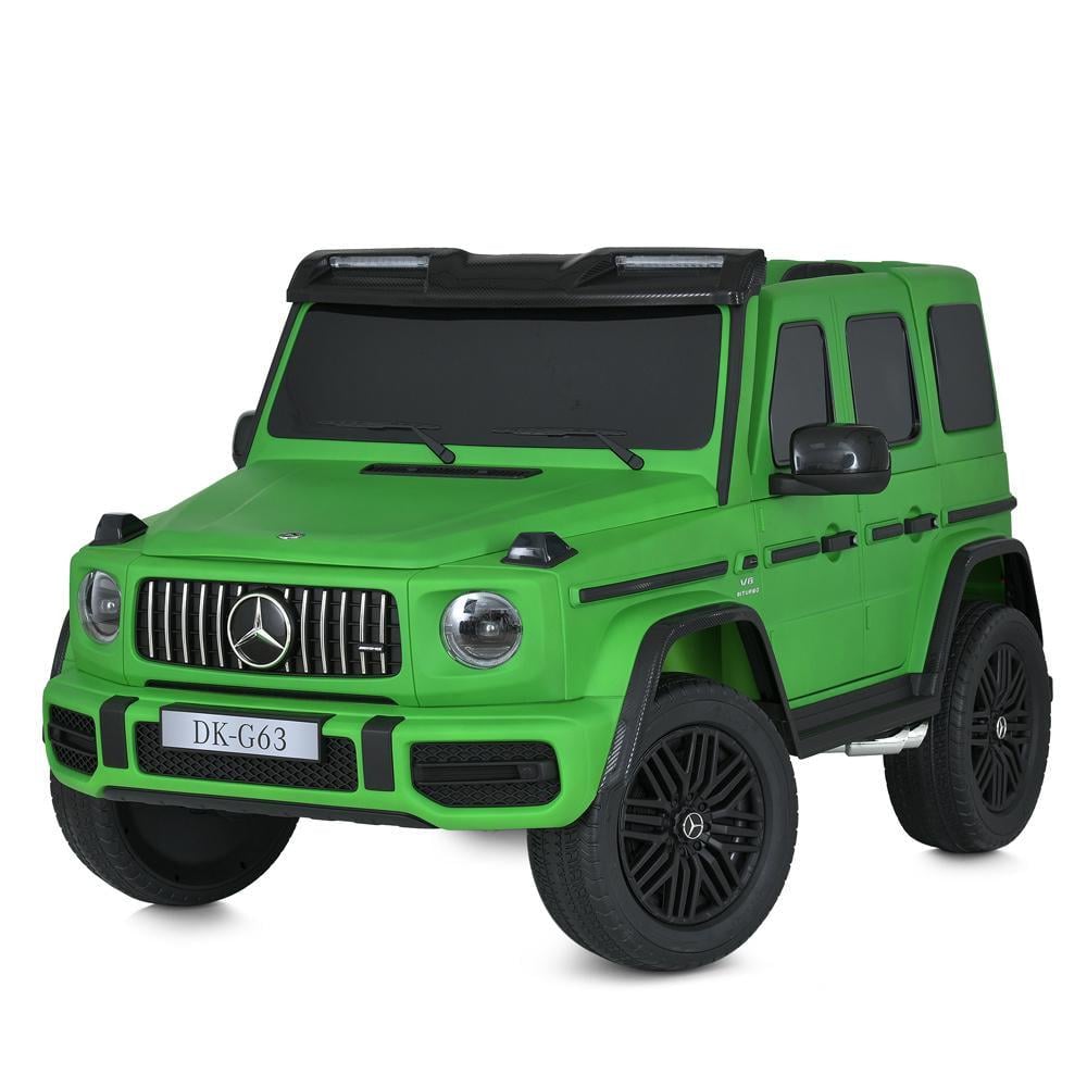 Детский электромобиль двухместный Bambi джип Mercedes-Benz 4WD M 5880EBLRS 24V Зеленый