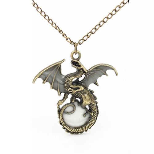 Прикраса вінтажна Anex Glow Dragon світиться в темряві