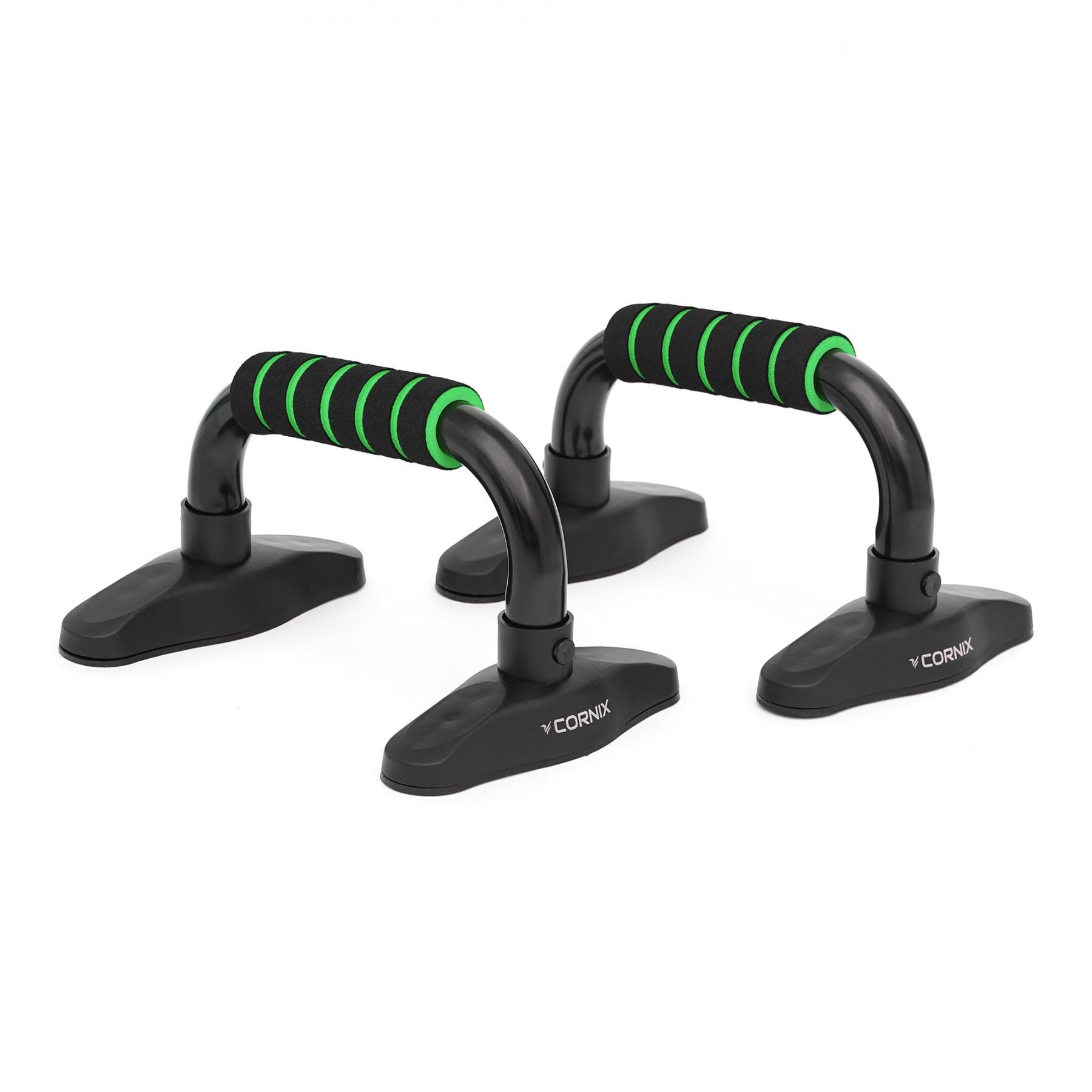 Упоры для отжиманий Cornix Push-up XR-0169 Black/Green (39157)