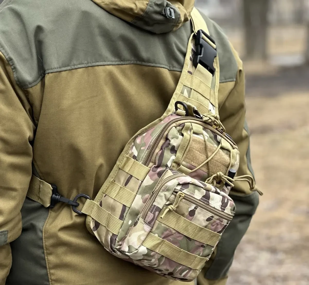 Рюкзак тактичний військовий 6 л Койот (2549774518) - фото 6 Рюкзак тактичний військовий 6 л Койот (2549774518) - фото 6