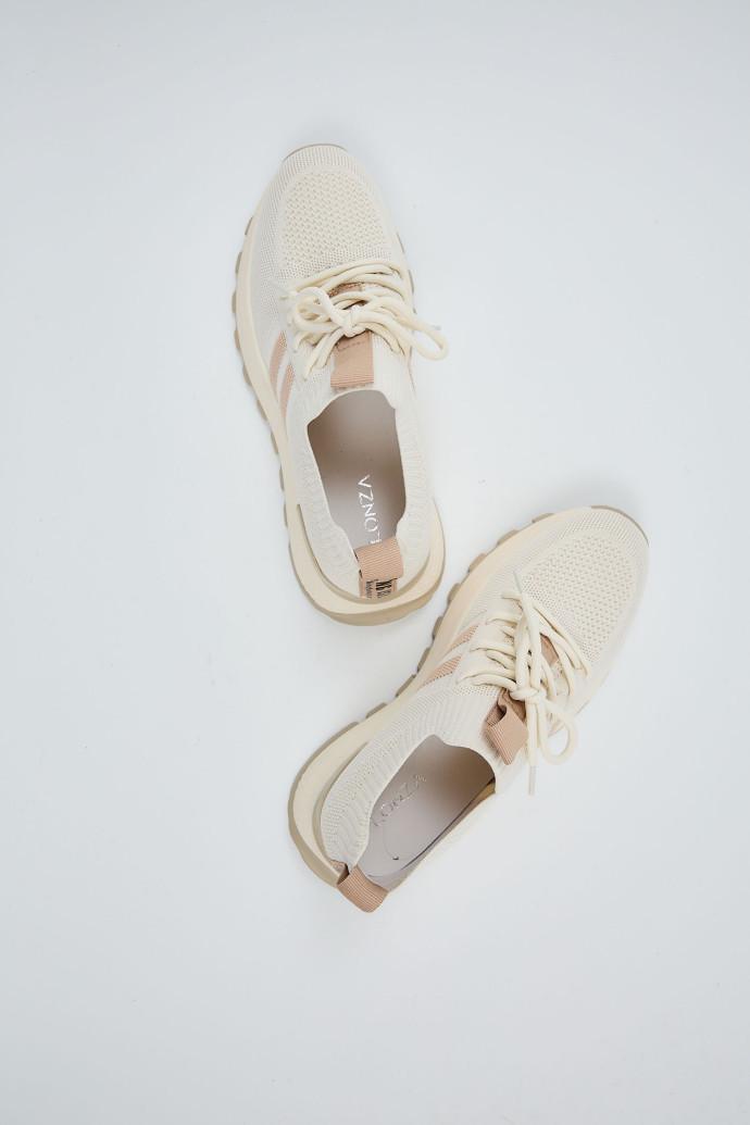 Кроссовки женские демисезонные LONZA р. 37 Бежевый (198861) - фото 2