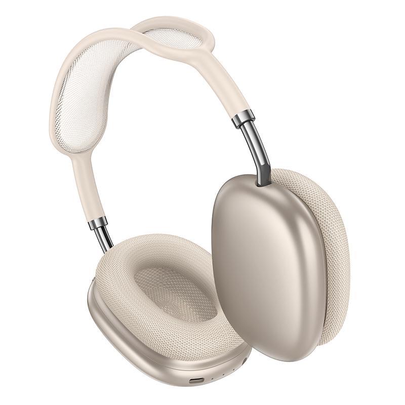 Наушники беспроводные Hoco W65 Plus Happy ANC BT5,4 Headphones 400 mAh Star Color (6942007650410)