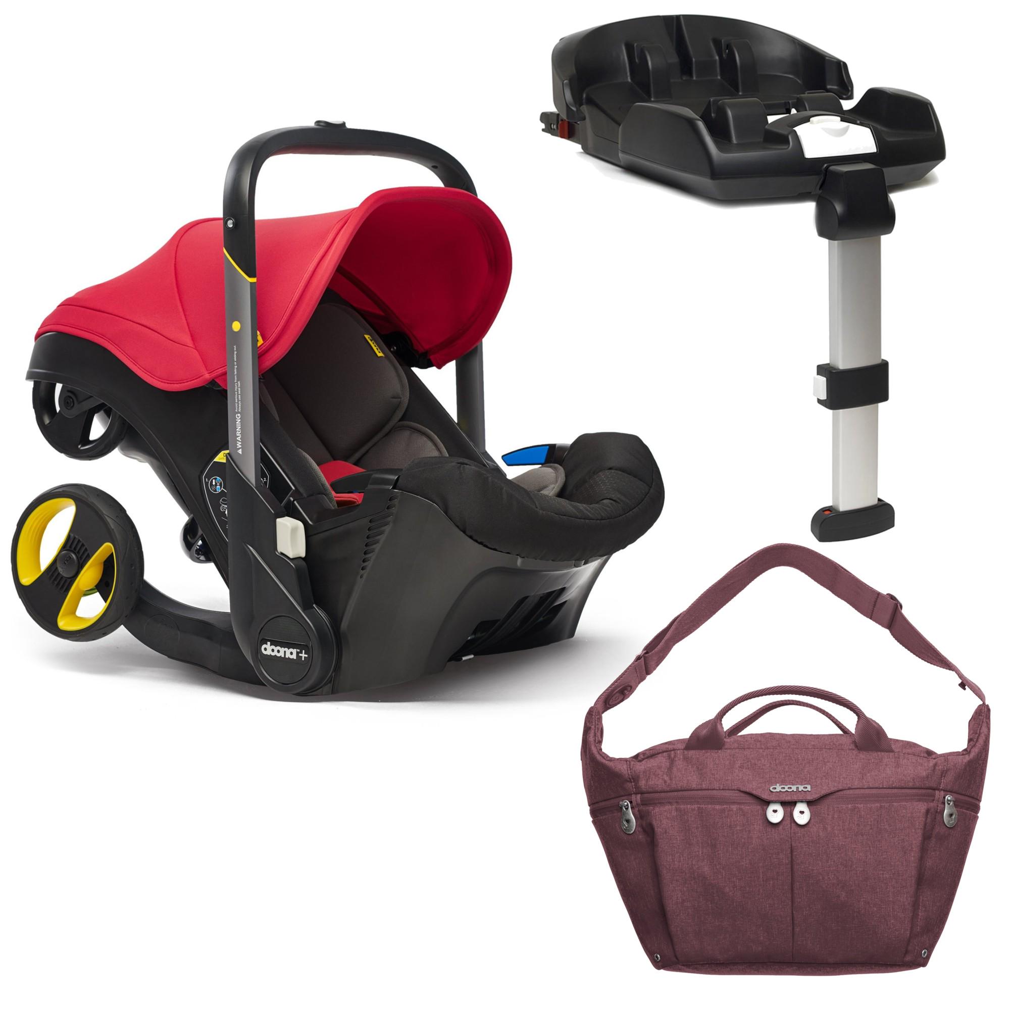 Коляска-автокрісло Doona Infant Car Seat/Flame Red