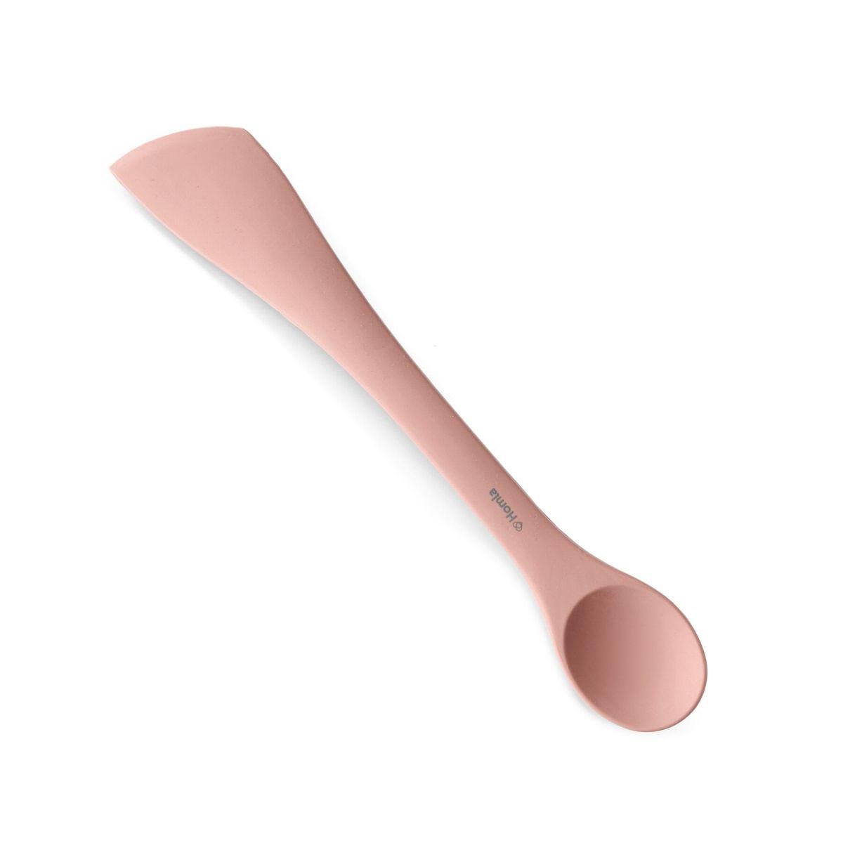 Лопатка-ложка 2в1 силиконовая Homla EASY BAKE 32x5 см Розовый (201039) Лопатка-ложка 2в1 силиконовая Homla EASY BAKE 32x5 см Розовый (201039)