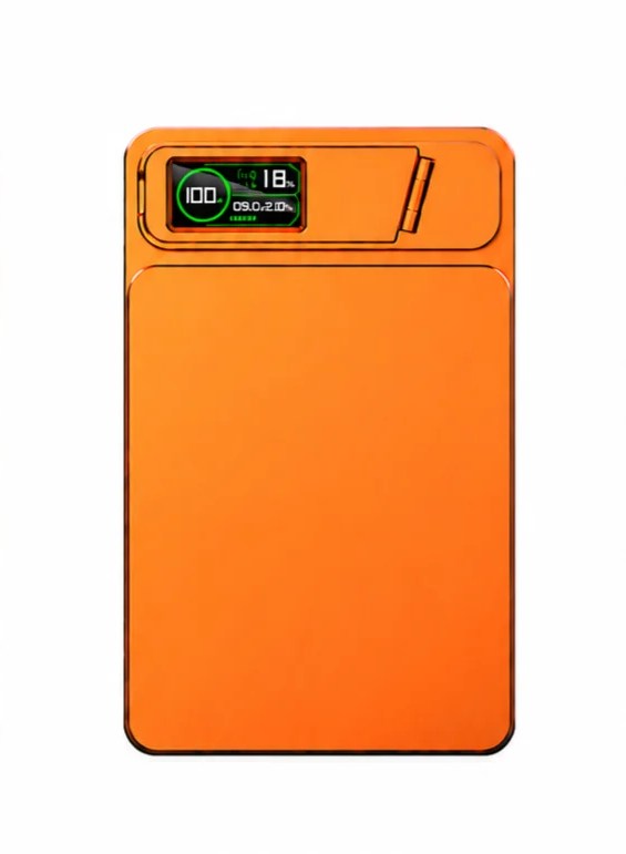 Магнитный павербанк V-Power 5000 mAh 20W с беспроводной зарядкой MagSafe Vibrant Orange (MP105VO)