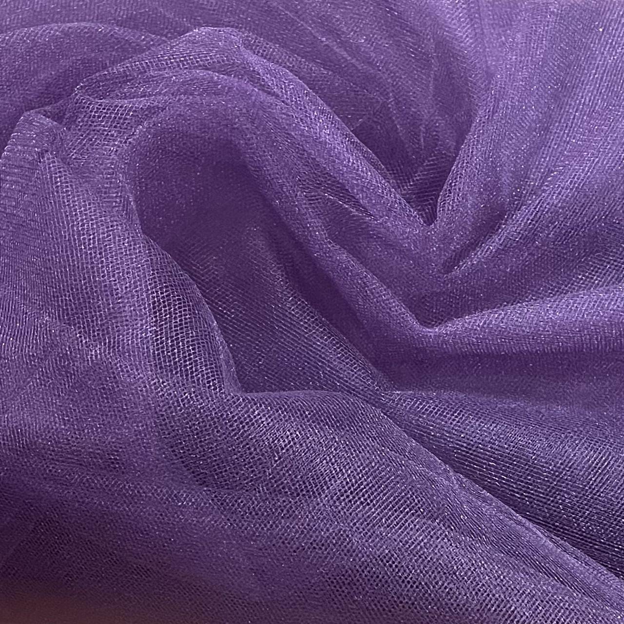 Сетка фатин №044 Фиолетовый (24479455) - фото 2 Сетка фатин №044 Фиолетовый (24479455) - фото 2
