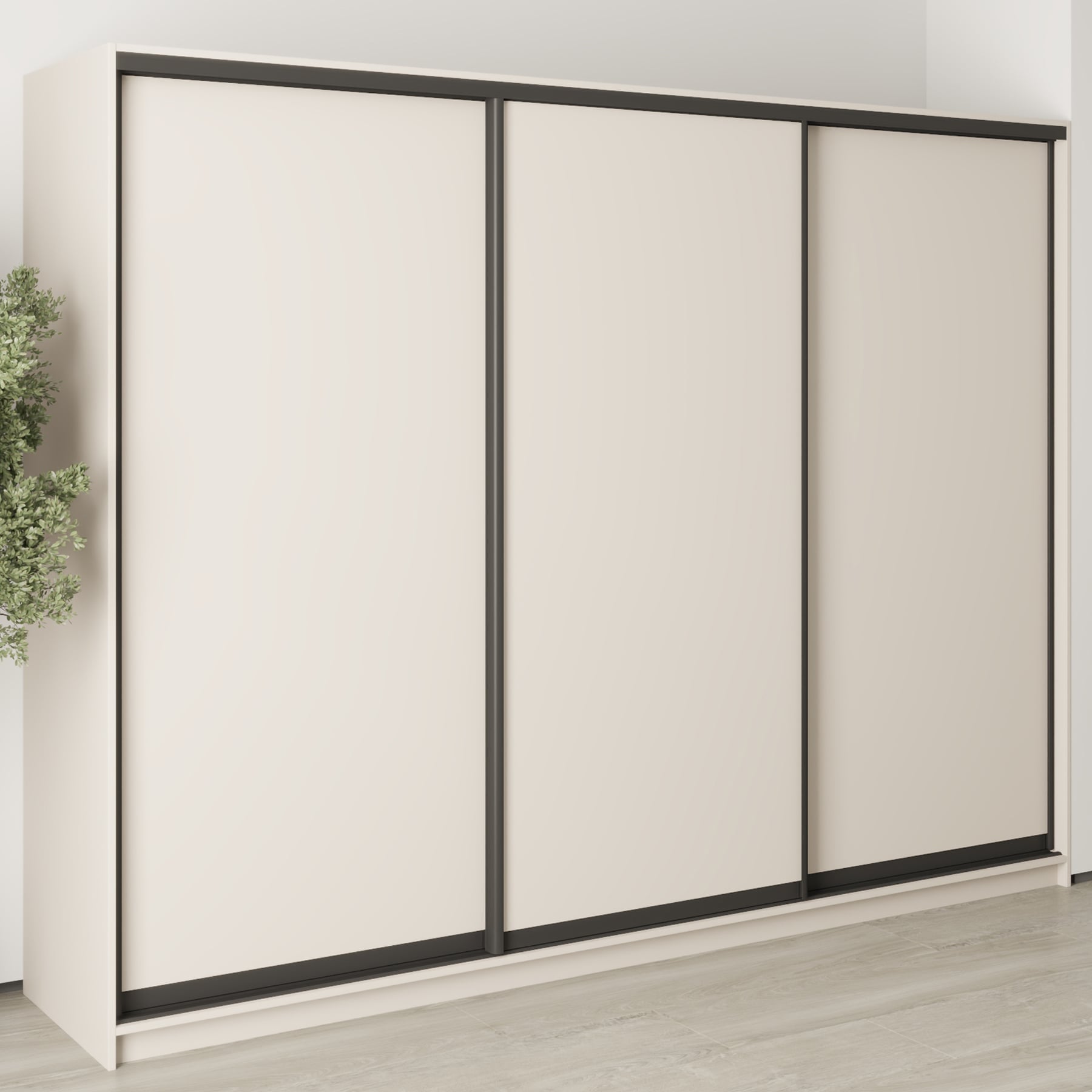 Шкаф-купе трехдверный Mebel Star Комбо BG MBS-8937 270х45х210 см Кашемир (1008926) Шкаф-купе трехдверный Mebel Star Комбо BG MBS-8937 270х45х210 см Кашемир (1008926)