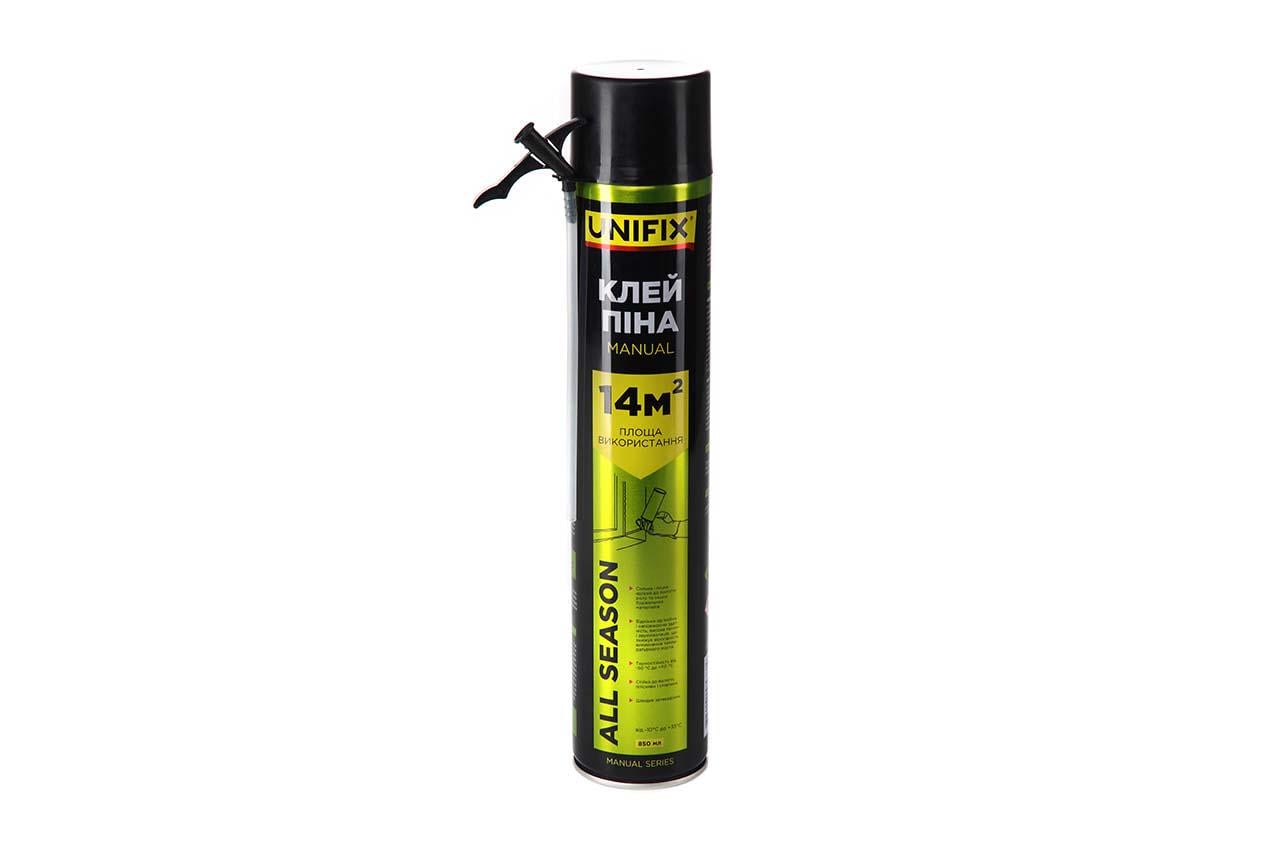 Піна-клей Unifix 850 мл x 14 м2 ручна (951282)