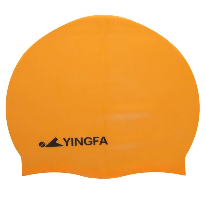 Шапочка для плавання YINGFA C0067 силіконова Помаранчевий (C0067_Оранжевый) - фото 4 Шапочка для плавання YINGFA C0067 силіконова Помаранчевий (C0067_Оранжевый) - фото 4