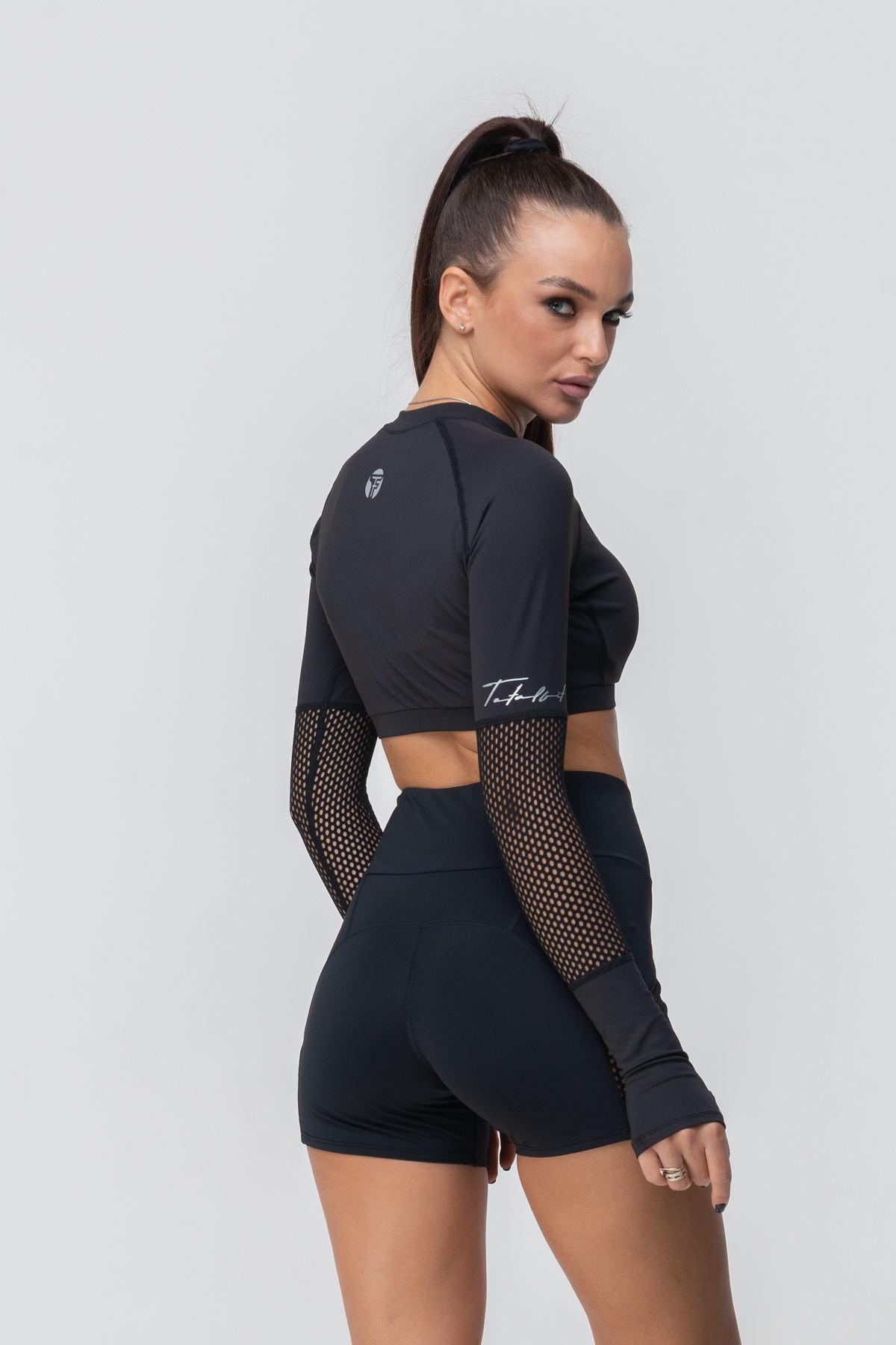 Шорти з високим поясом TOTALFIT L (H22-C10K-L) - фото 2 Шорти з високим поясом TOTALFIT L (H22-C10K-L) - фото 2