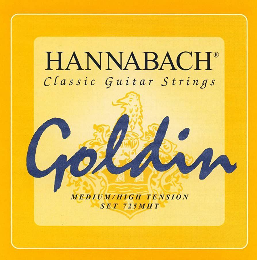 Струны для классической гитары Hannabach 725MНT Goldin (G-652727)