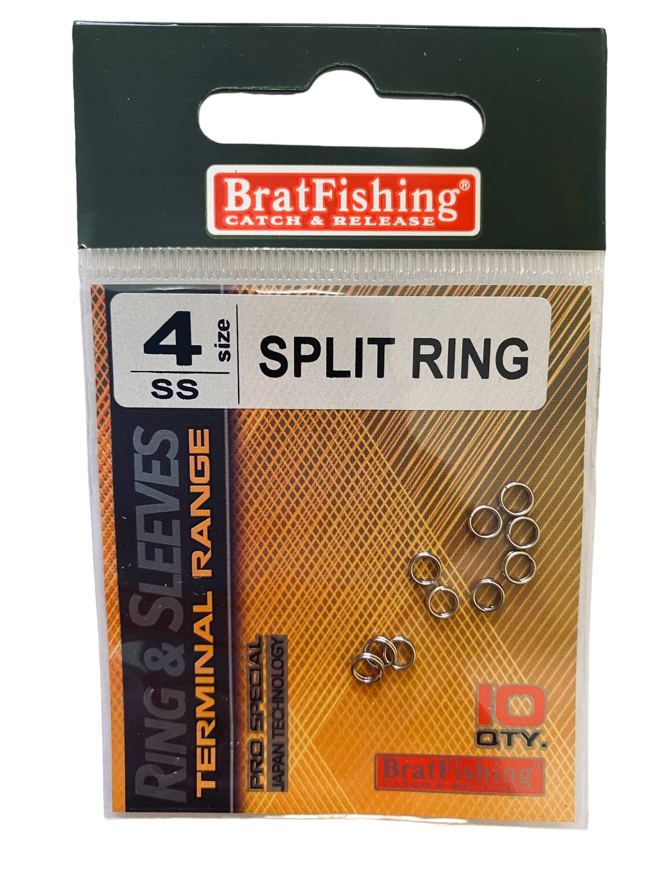 Заводне кільце BratFishing Split Ring №4 10 шт. (1098)