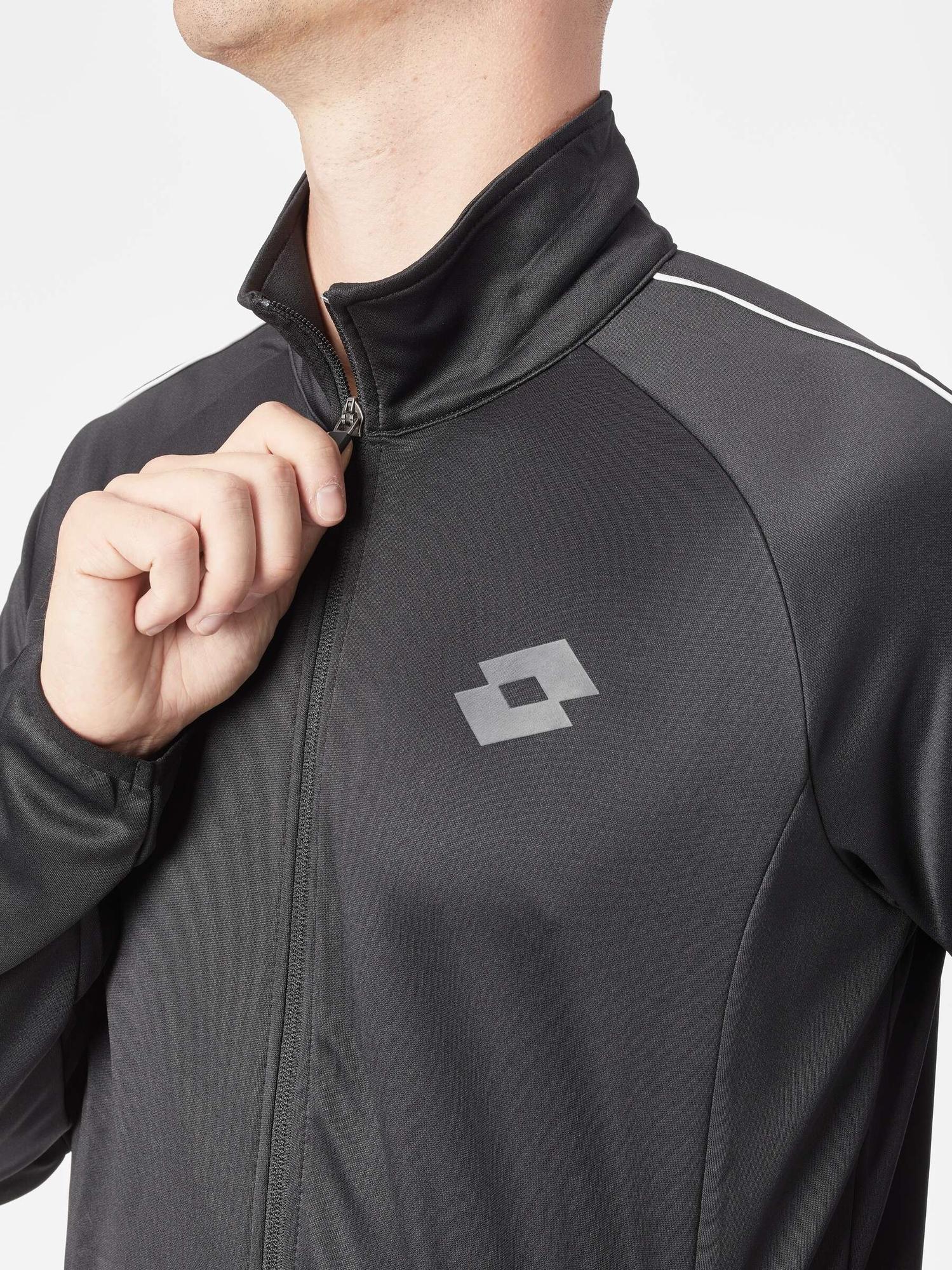 Олимпийка Lotto MSP JACKET II 218938/1CL L Черный - фото 4