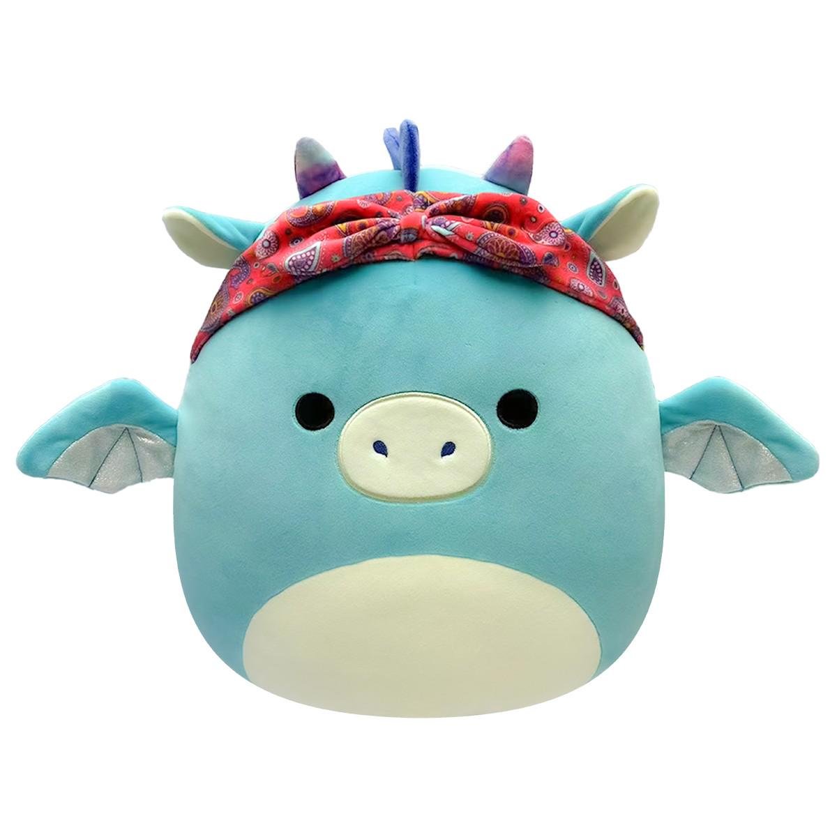 Іграшка м'яка SQUISHMALLOWS Дракон у Бандані 19 см