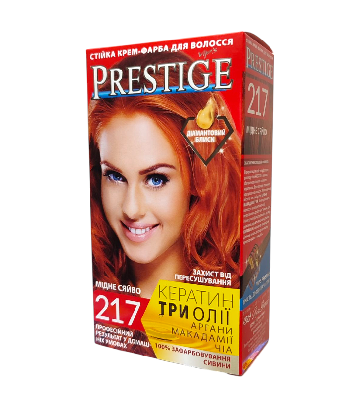 Краска для волос Prestige 217 Медное сияние