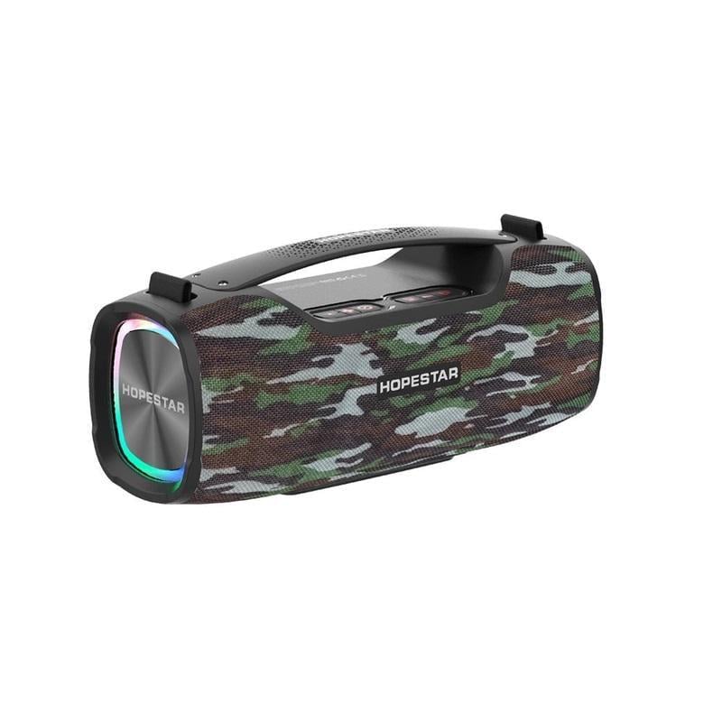 Колонка Bluetooth Hopestar A6X-камуфляж Зеленый (161491)