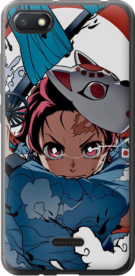 Чехол на Xiaomi Redmi 6A Танджиро Камадо (5574u-1531-42517)