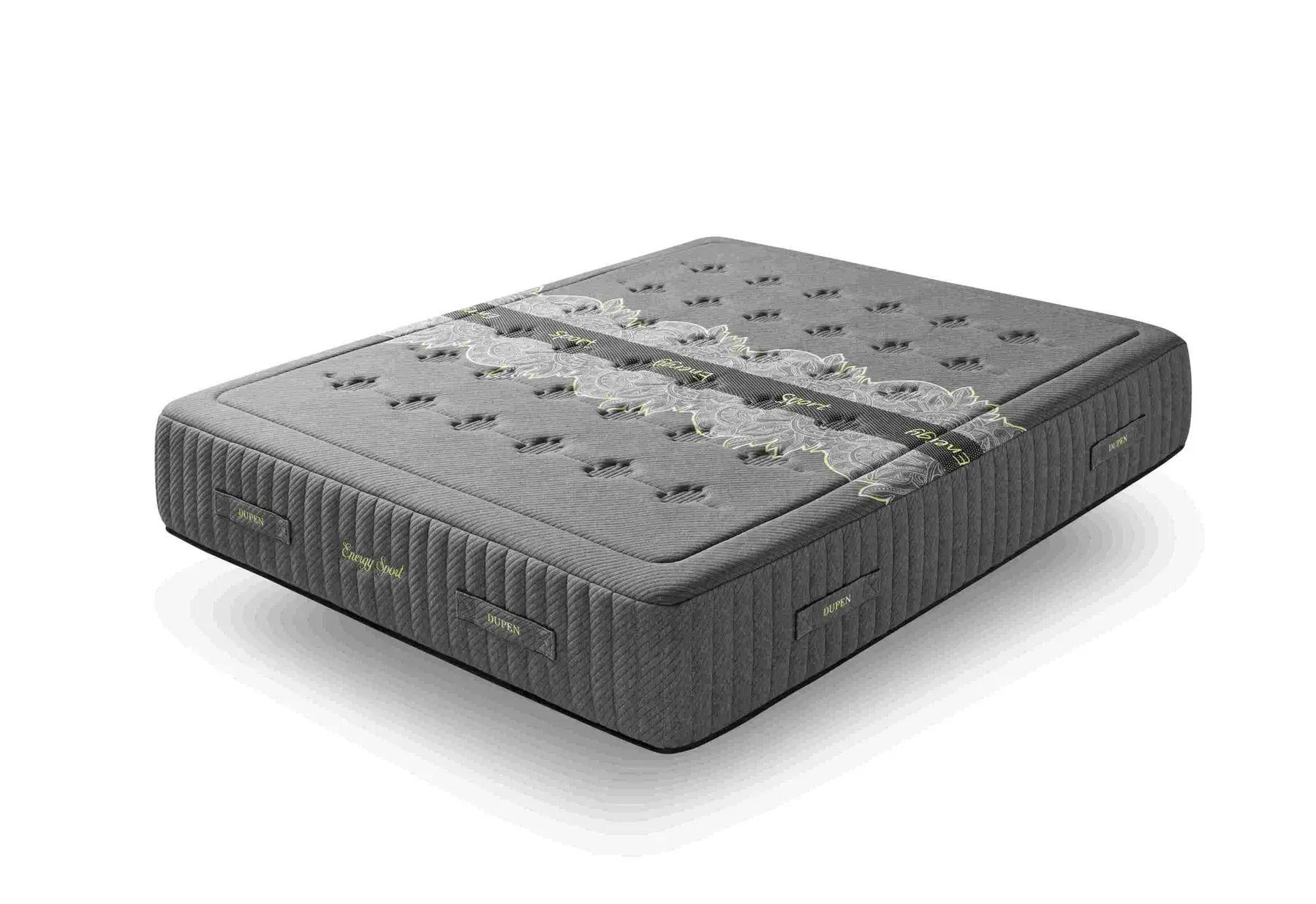Матрац ортопедичний пружинний Dupen Energy Sport 180x200 см Темно-сірий (DENERGY180200)