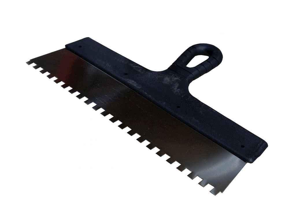 Шпатель зубчатый для клея WoffMann 111250692 6х6 300 мм (21638465)