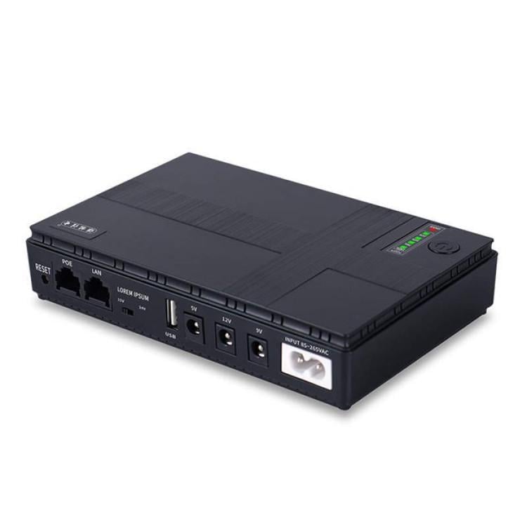 Источник бесперебойного питания для роутера UPS DC1018P 10400 mAh Черный (147-14-16838)