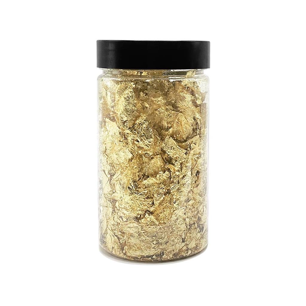 Поталь у пластівцях для декорування 15 г Золотий (Flake-15-G) - фото 2 Поталь у пластівцях для декорування 15 г Золотий (Flake-15-G) - фото 2