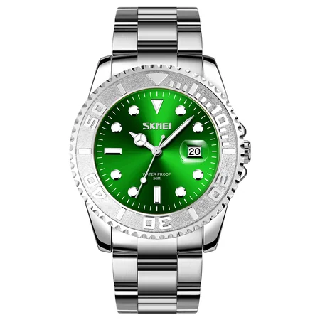 Наручные часы Skmei 9295SIGN Silver-Green (900)