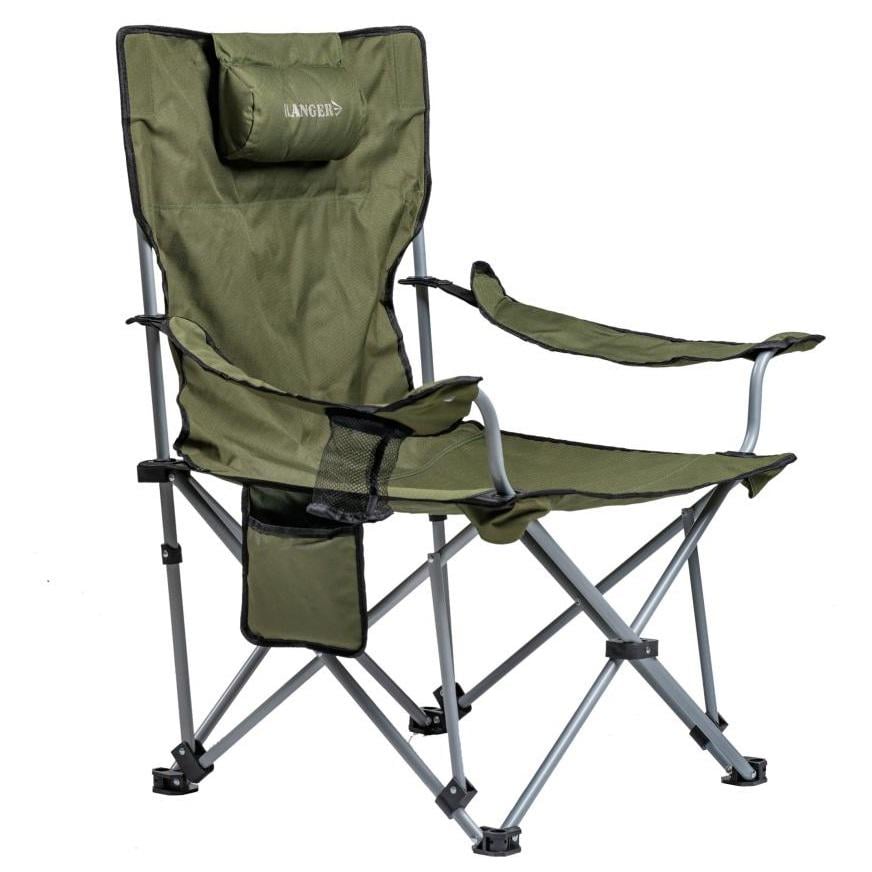 Крісло складане Ranger Stream до 130 кг Зелений (RA2242) Крісло складане Ranger Stream до 130 кг Зелений (RA2242)