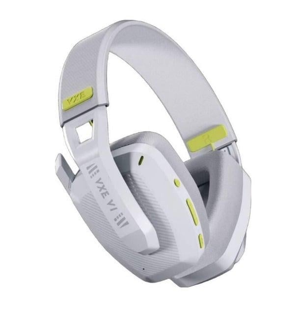 Наушники игровые беспроводные VGN VXE Siren V1 2.4G/Bluetooth 5.3 Белый (786)