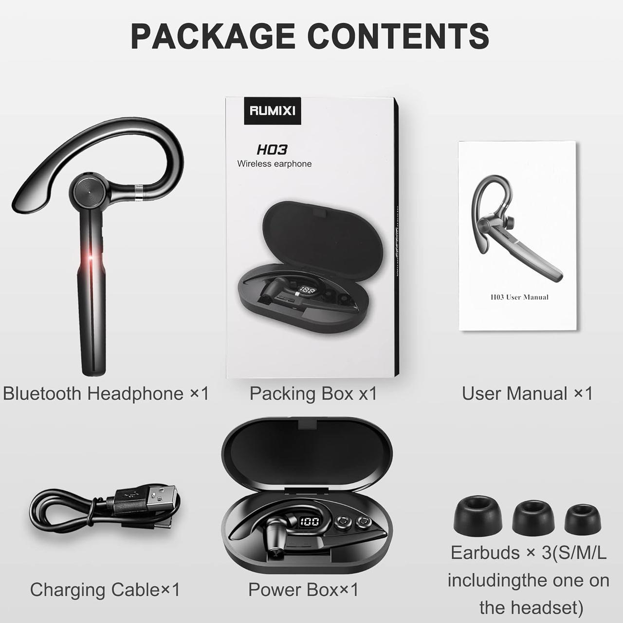 Гарнитура беспроводная Bluetooth с микрофоном - фото 8