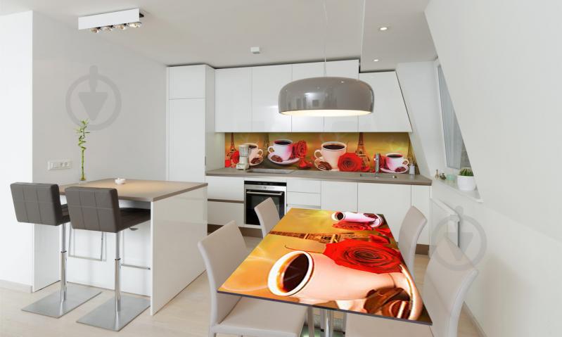 Наклейка виниловая на стол Zatarga «Страстный Париж» 600х1200 мм Z180568st