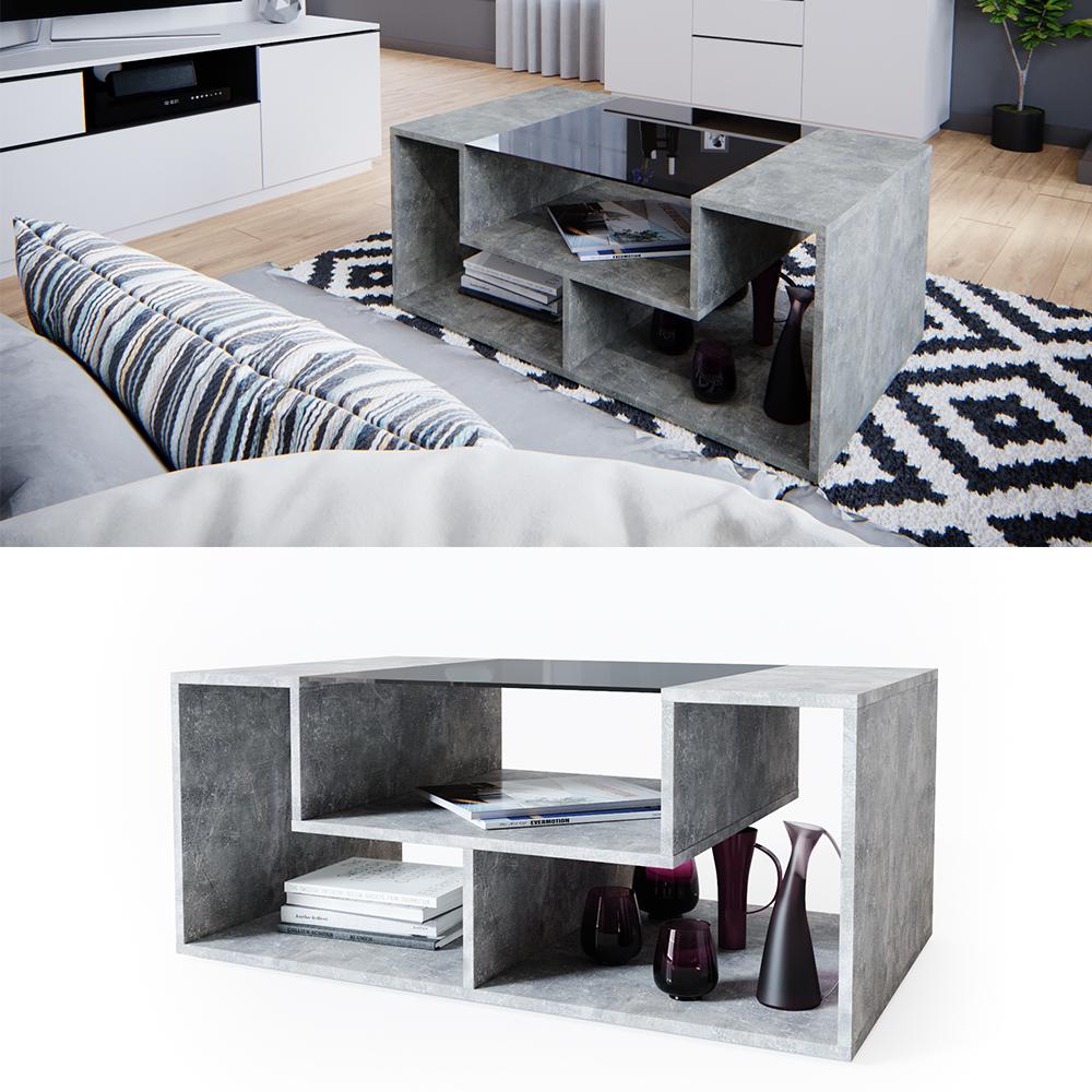 Стол журнальный 100х60 Vicco Gabriel-N Бетон - фото 7