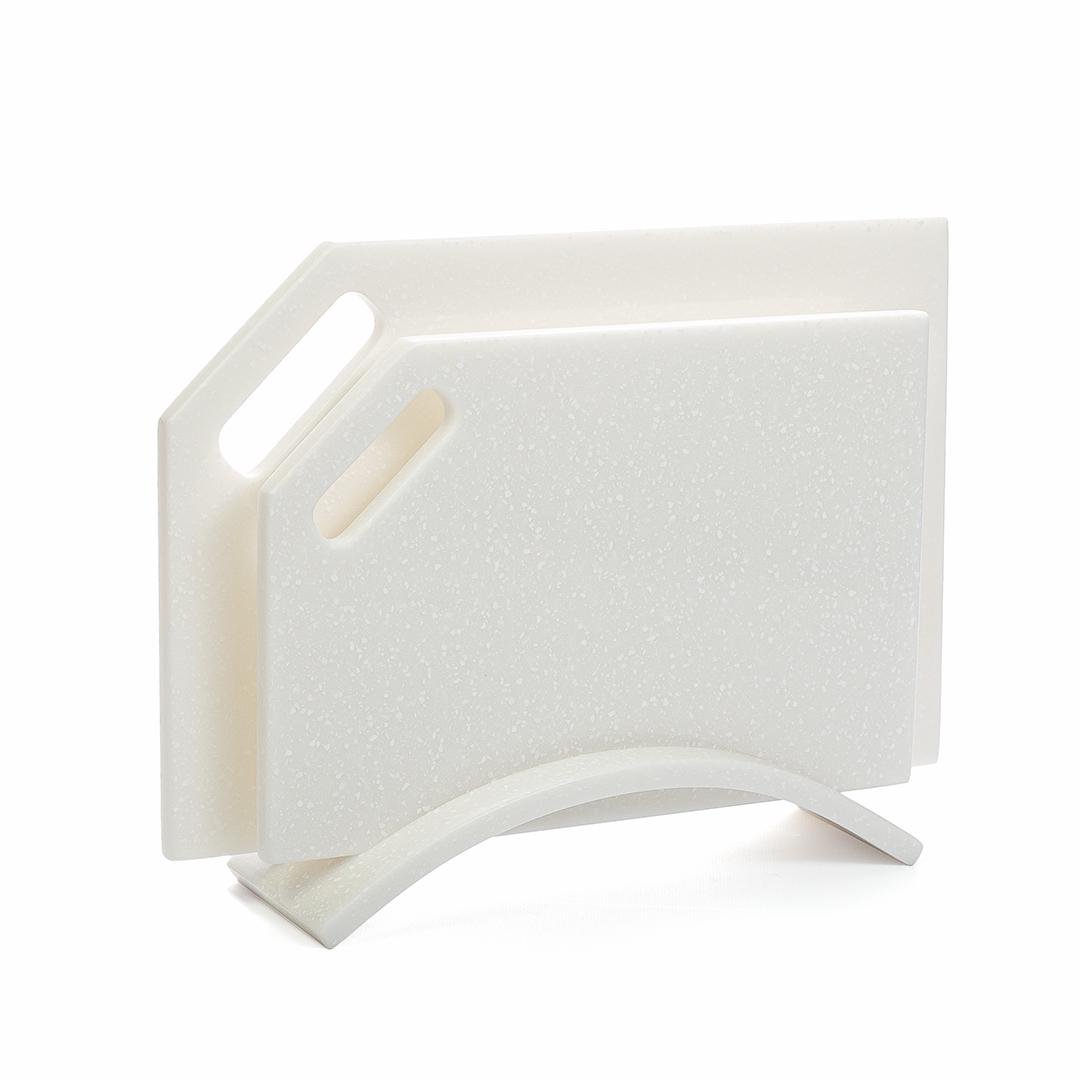 Набір дошок кухонних Kamea зі штучного каменю S Arctic Ice - фото 4 Набір дошок кухонних Kamea зі штучного каменю S Arctic Ice - фото 4