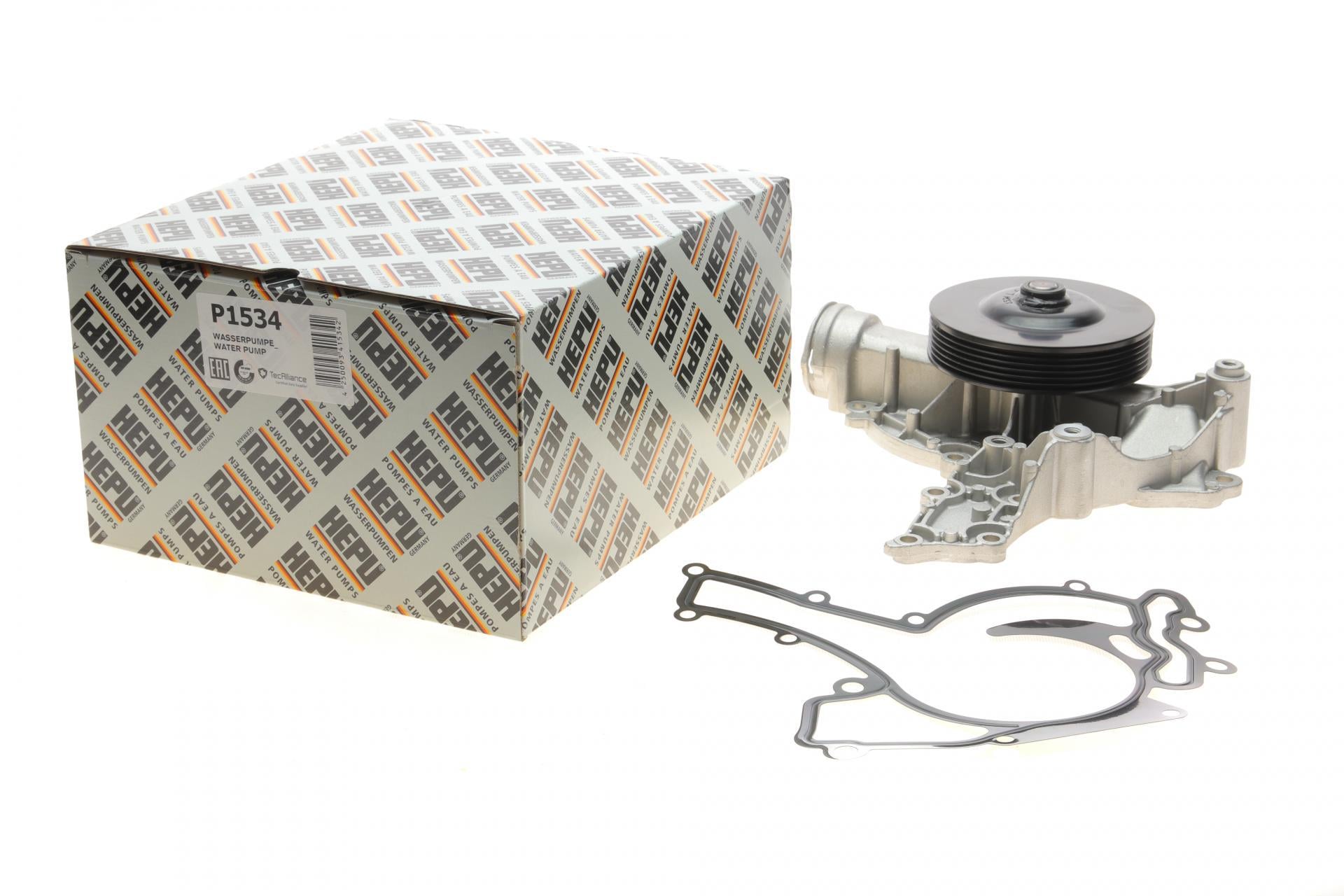 Помпа воды Hepu Mercedes C-class W203/204/E-class W211/212 M272 05-14 P1534