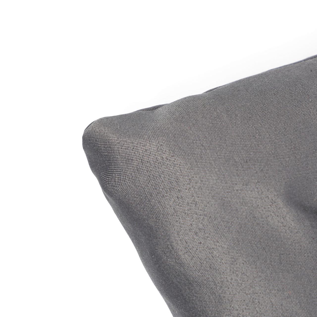 Подушка для стула/кресла/табурета 45x45x8 см Серый (1789805337) - фото 3