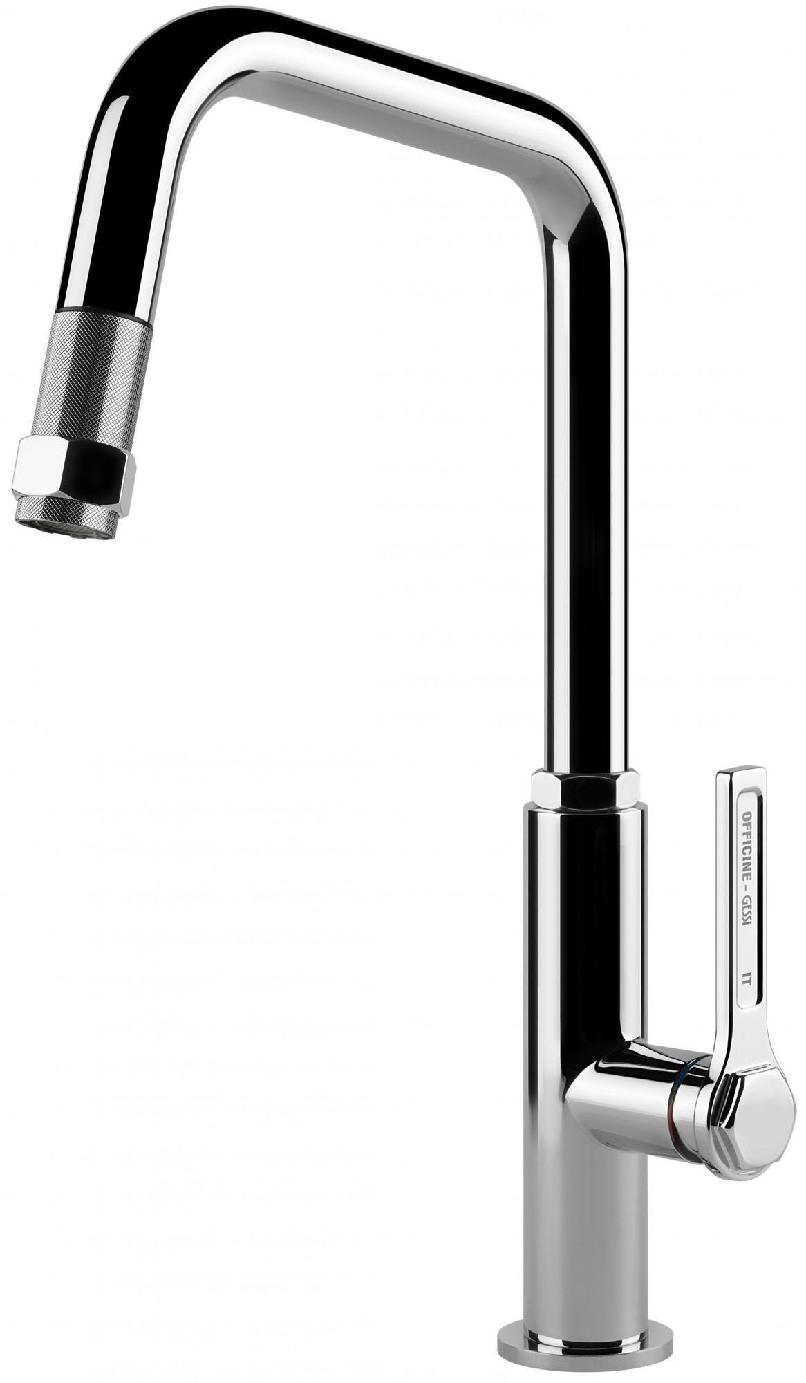Кухонний змішувач Gessi Officine Хром (60053#031)