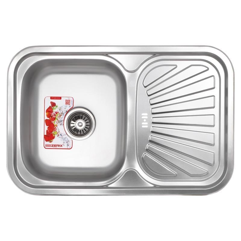 Мийка для кухні Zerix Z7549-08-180D Decor (ZX1607)