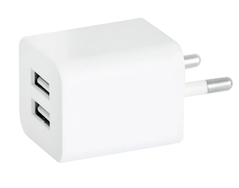 Зарядное устройство для телефона 2 выхода (0097) Зарядное устройство для телефона 2 выхода (0097)