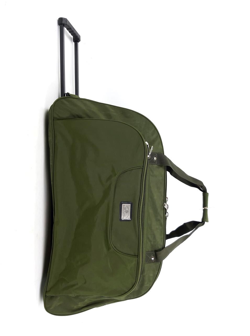 Сумка дорожная на колесах Dingda 71х37х35 см 90 л Хаки (1829885135)