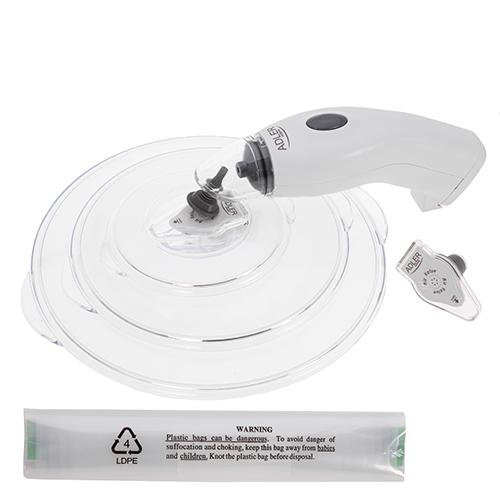 Вакуумный упаковщик Adler AD 4514 White (e0562978) - фото 4 Вакуумный упаковщик Adler AD 4514 White (e0562978) - фото 4