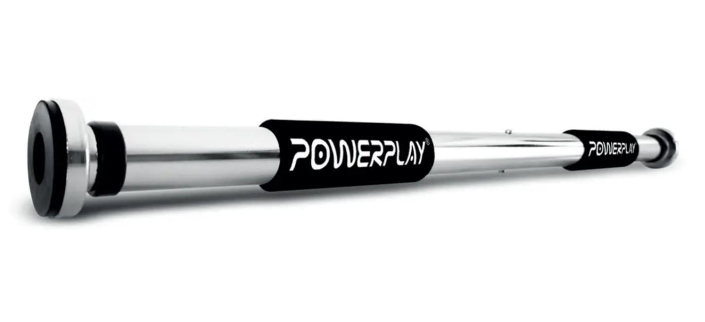 Турник раздвижной PowerPlay 4128 Pull Up Bar 60-90 см Steel/Black (PP_4128)
