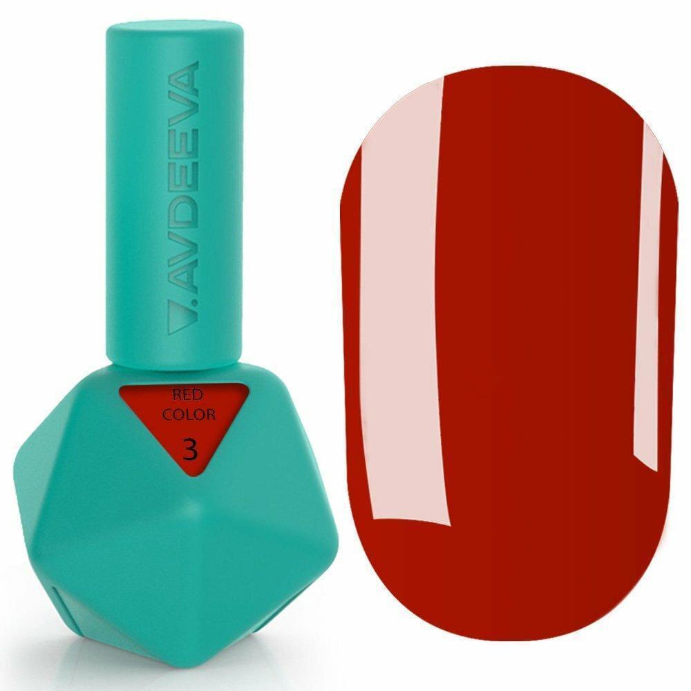 Гель-лак Victoria Avdeeva Red №03 12 мл