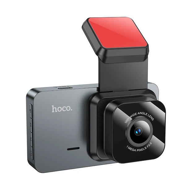 Видеорегистратор HOCO DV9 3-inch screen driving recorder 720P Metal Gray (KST-6942007633345)