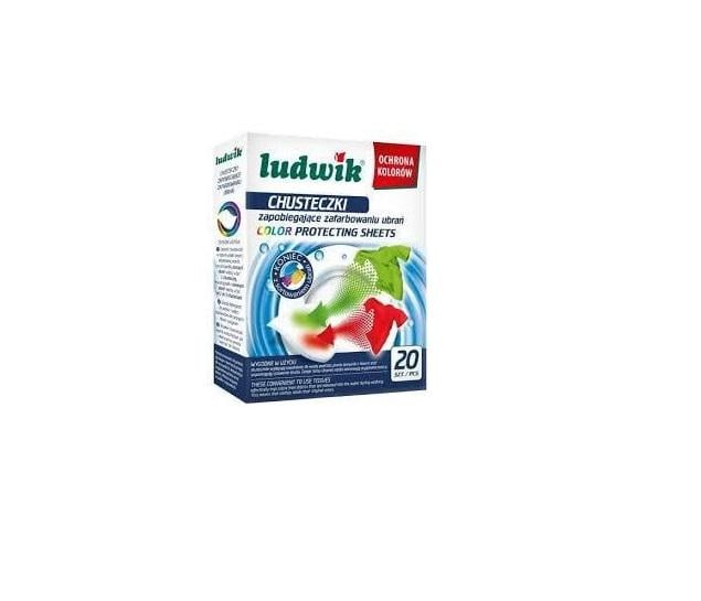 Серветки для захисту кольорової білизни Ludwik 20 шт. (23289964)