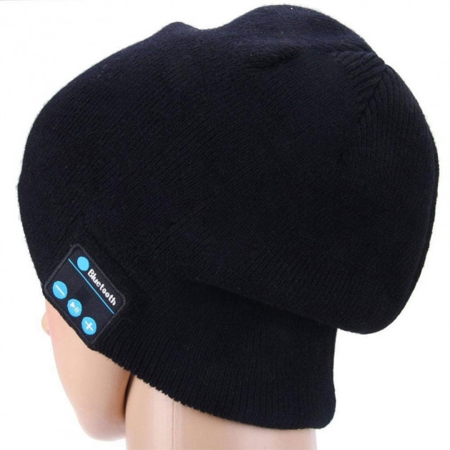 Шапка-наушники беспроводные SPS Hat Bluetooth Black (tf3659)