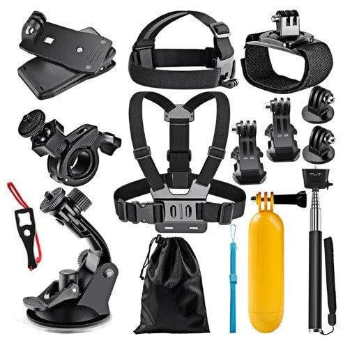 Набор креплений для экшн камеры 12в1 (503135)