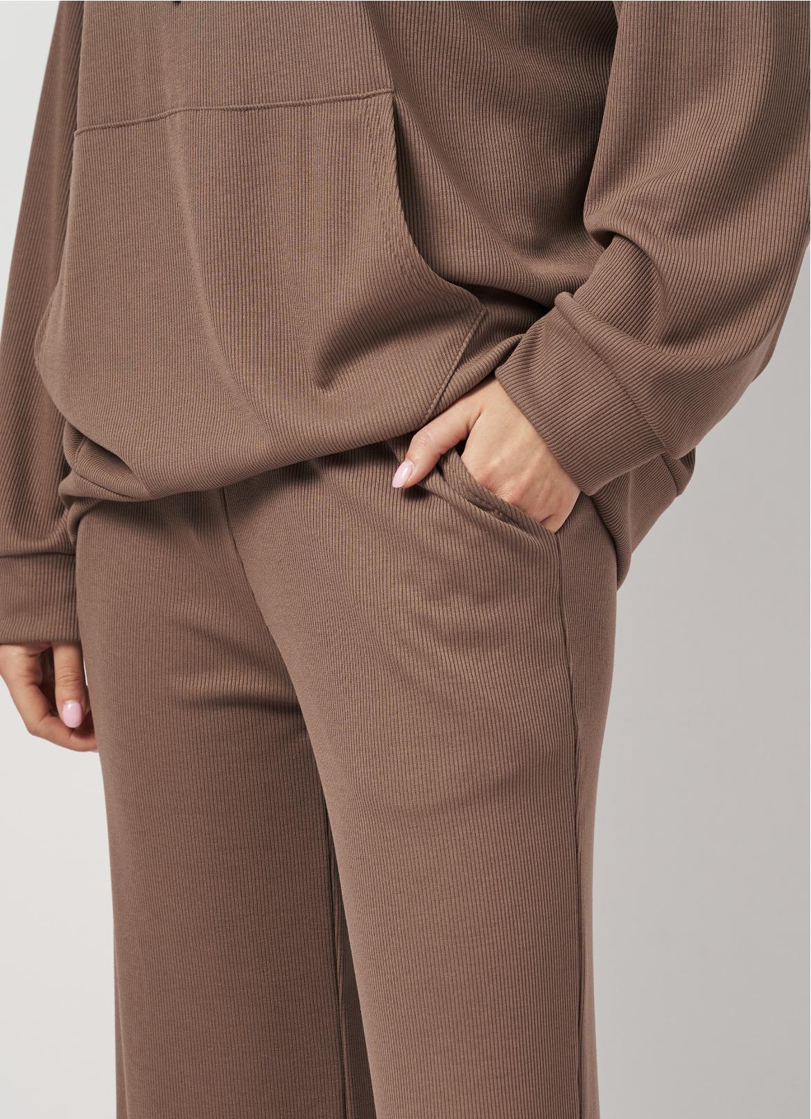 Костюм в рубчик женский Лали р. 50 Коричневый (2285640787) - фото 7 Костюм в рубчик женский Лали р. 50 Коричневый (2285640787) - фото 7